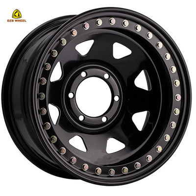 kwaliteit  Real Beadlock 15*7 Customization 4*4 Inch Offroad Steel Rims Guaranteed Beadlock Wheel 4*4 Welding Steel Wheel fabriek