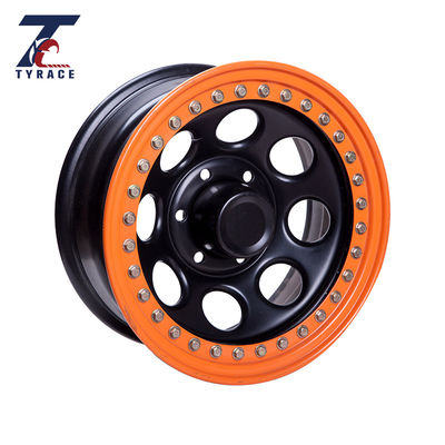 kwaliteit  ALLOY 15x8 off road 4x4 alloy beadlock rims for highway truck fabriek