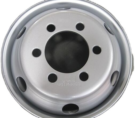 STEEL WHEEL RIM 19.5X 6.00 DOUBLE 6HOLES X 8.75 PCD222.25MM HINO ISUZU NPR NRR GMC W SERIES WHEEL RIMS