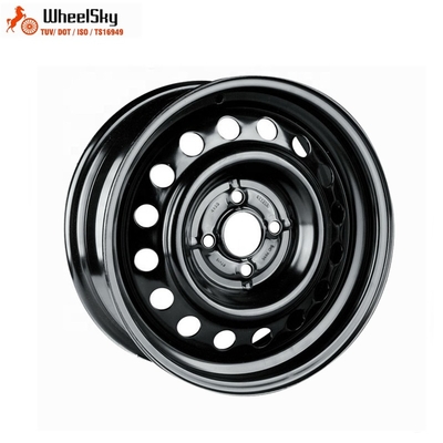 For Fiat 500 (312) / Qubo (225 Wheelsky Hot Sale 15x4.0 PCD 4x98 Inch 15x4.0 Steel Car Spare Wheel Rim 524101
